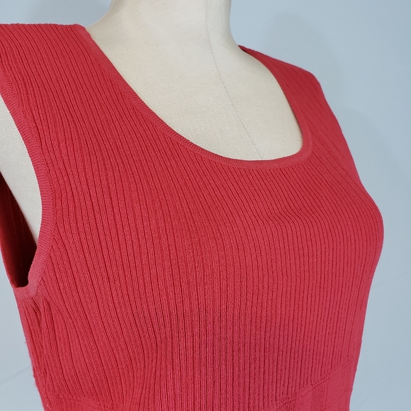 Talbots rust colored sleeveless sweater size Small - Picture 3 of 8